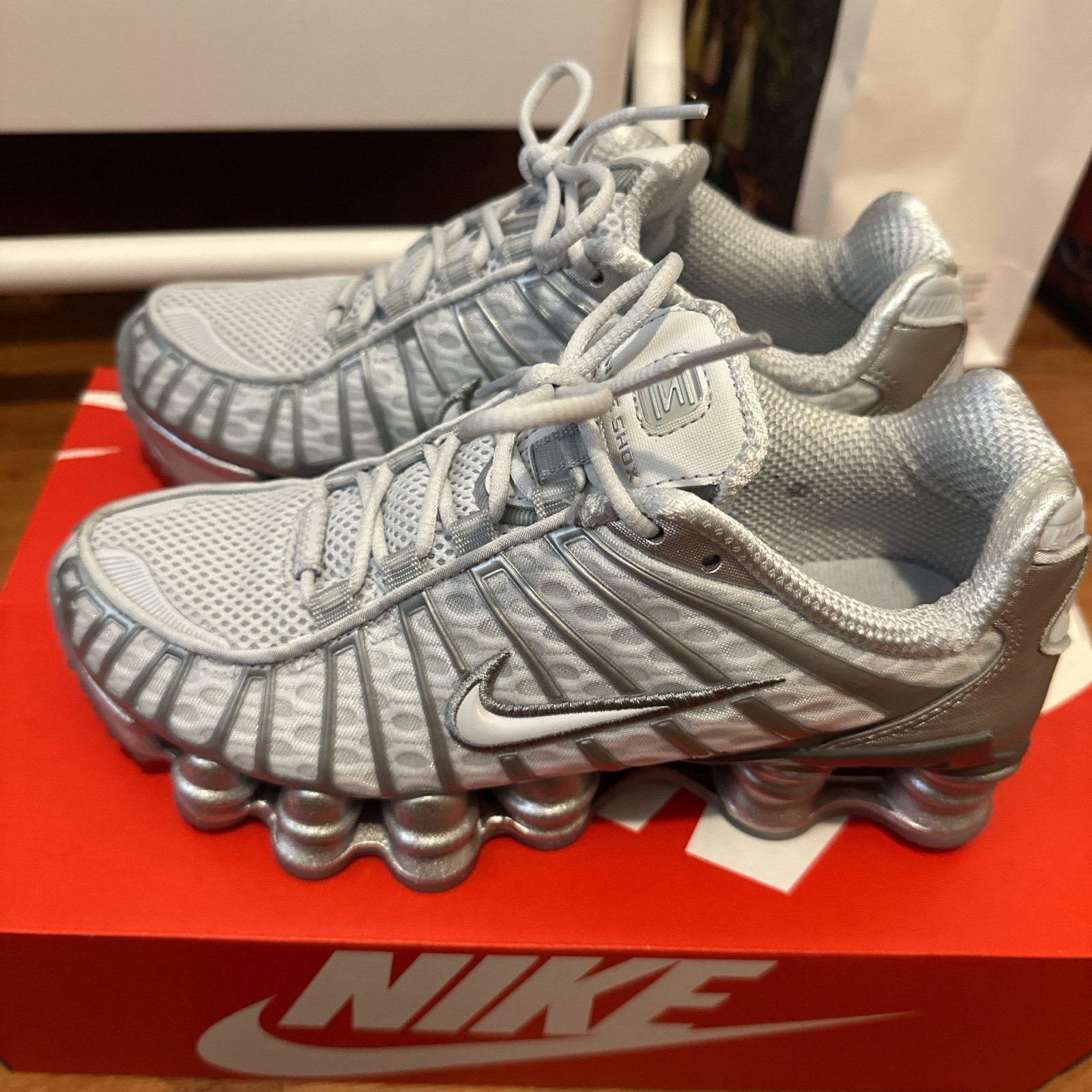 Womens Nike Shox TL Chrome