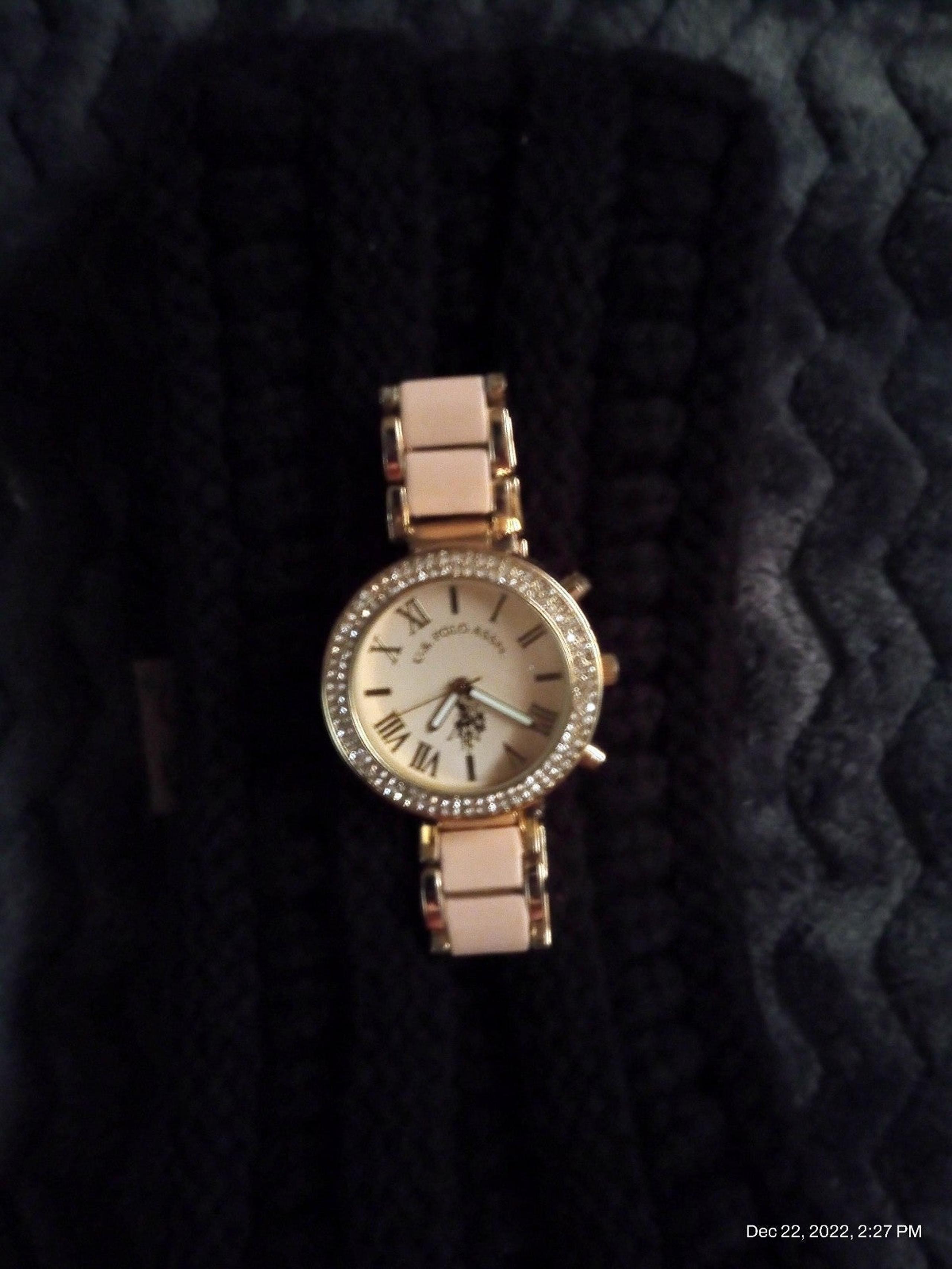 U.S. Polo Ralph Lauren Watch With Rhinestones