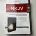 NKJV Deluxe Super Giant Print Reference Bible Leathersoft Black Red Letter