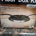 Floor box kit satin nickel
