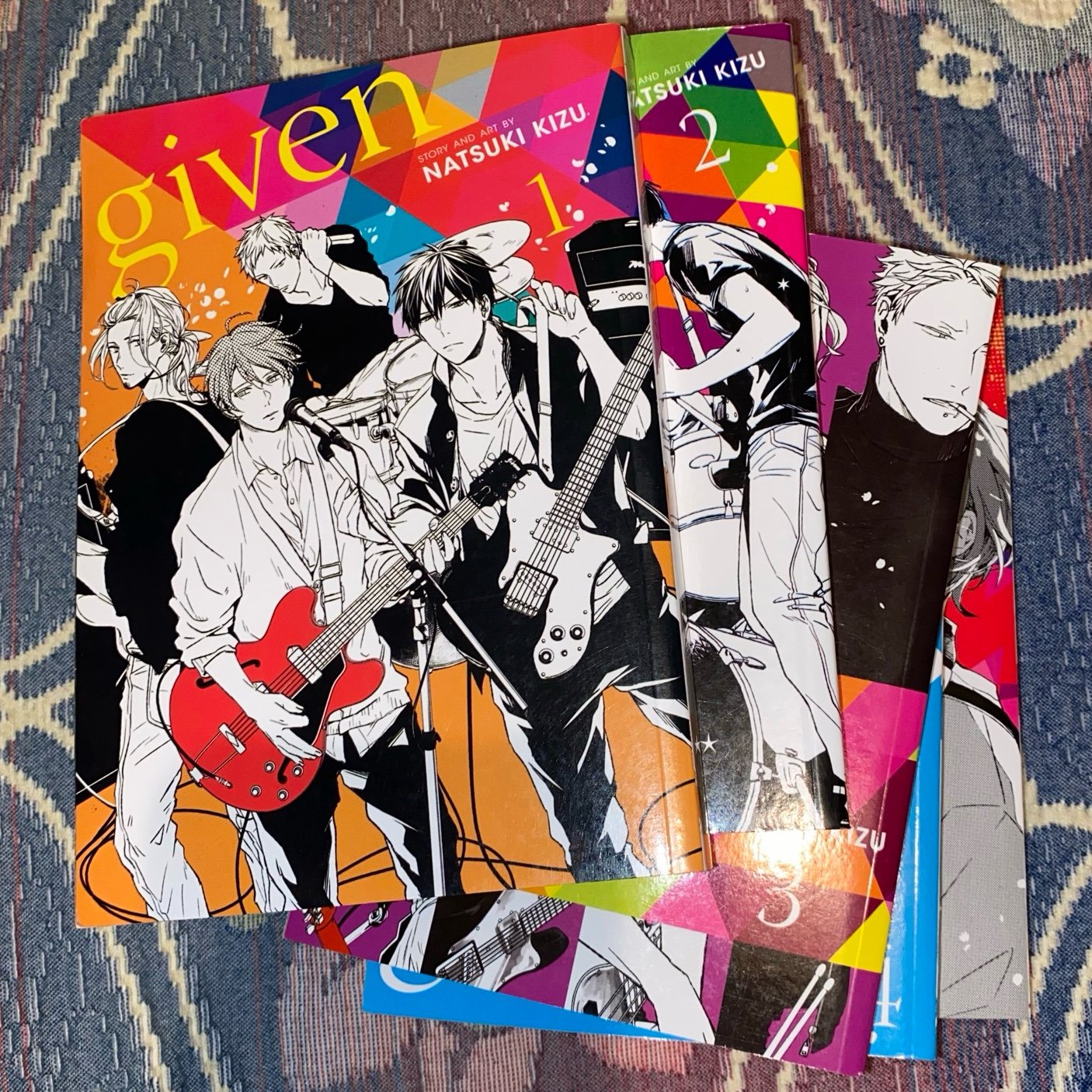 given manga bundle 1-5