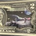 US SPACE RACE COLLECTION 2 Dollar Bill Two Legal Tender Uncirculated