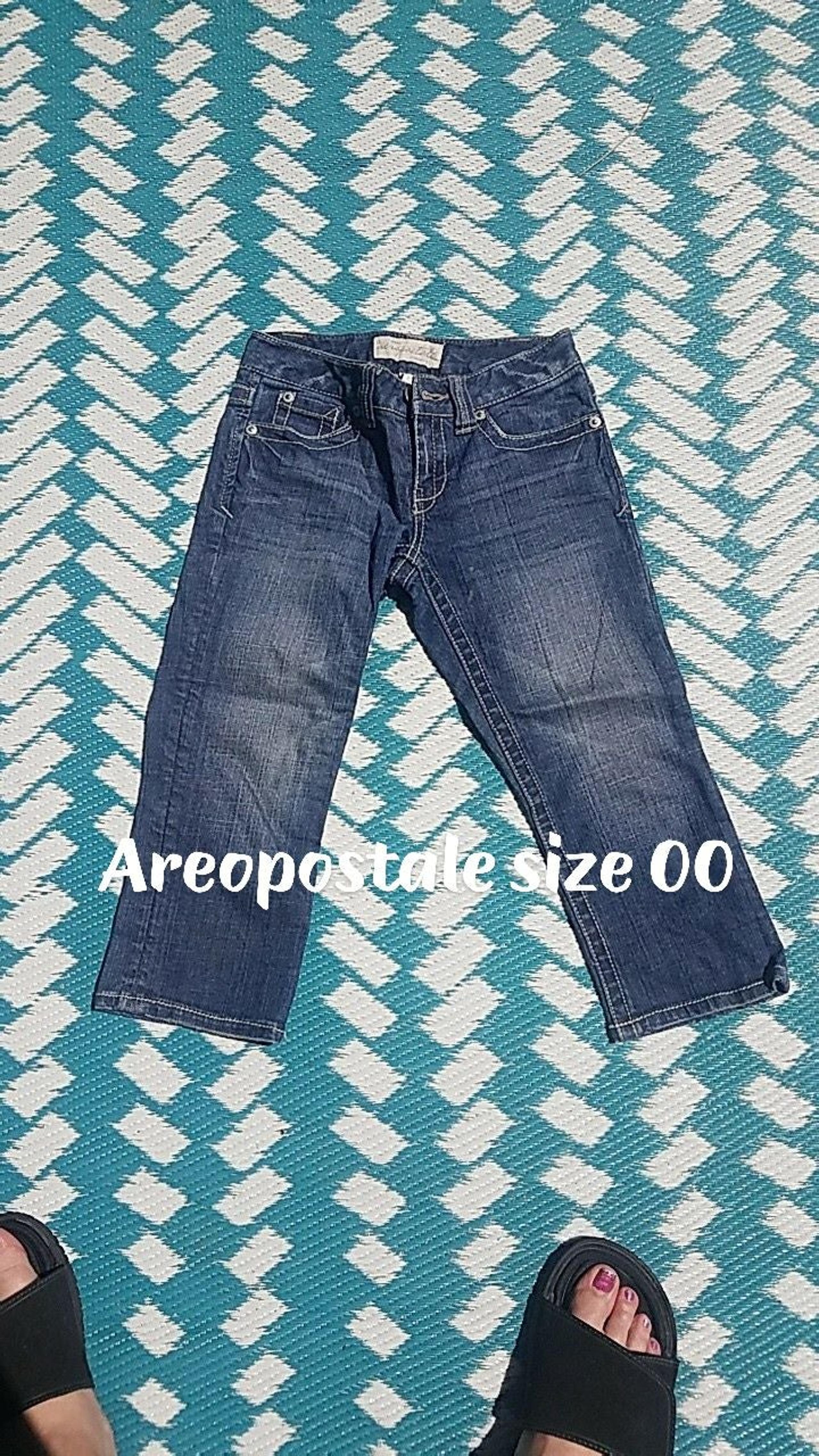 aeropostale jeans capri size 00