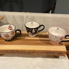 Potter's Studio set of 3 new Halloween mugs