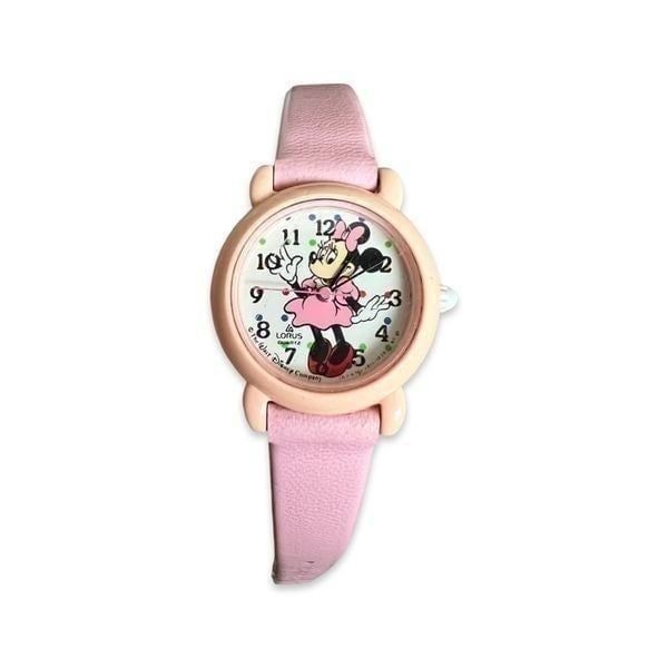 Vintage Disney Minnie Mouse Pink Child's Watch