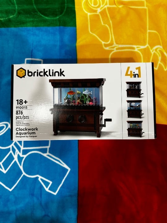 Bricklink Designer Lego clockwork aquarium