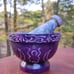 Purple Soapstone Mortar and Pestle - Beautiful 3.5 Wide
