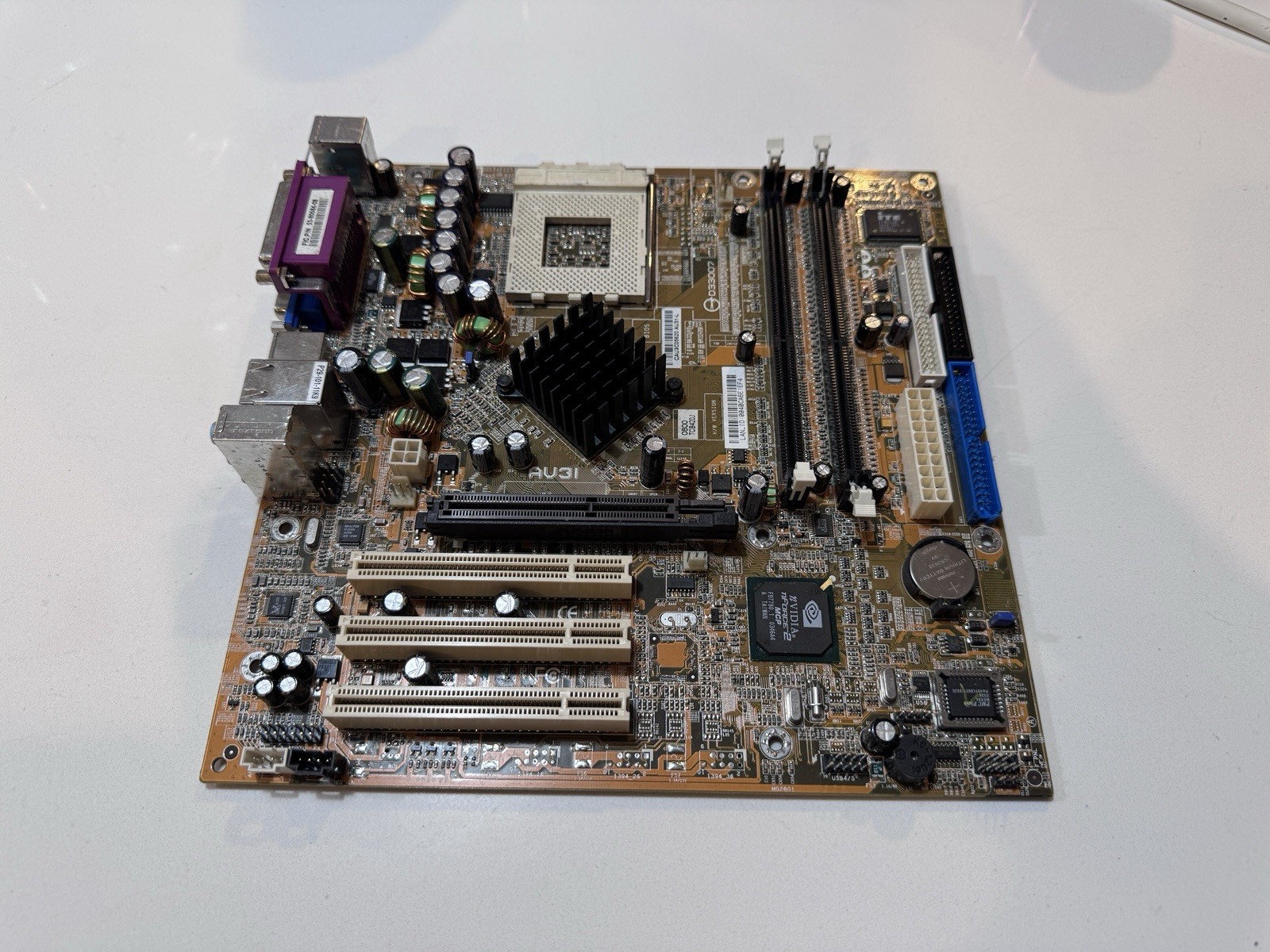 FIC 53-80584-08 AU31 Socket A AMD Motherboard & 1.3GHz AV31