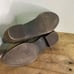 BP. Green leather suede ankle booties. Slip on round toe Chelsea boots
