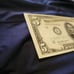 UNC 1950A 5 Dollar Bank Note. Lime Green Seal