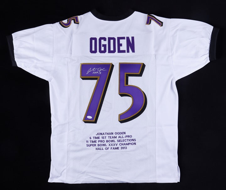 75Inscribed HOF 13 (JSA)
