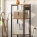 Entry way / End table with charging ports