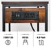 Entry way / End table with charging ports