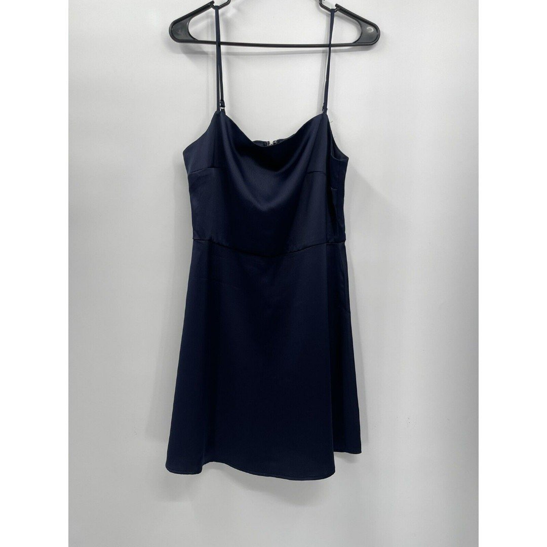 Francesca's Mi Ami Mini Navy Dress Size L
