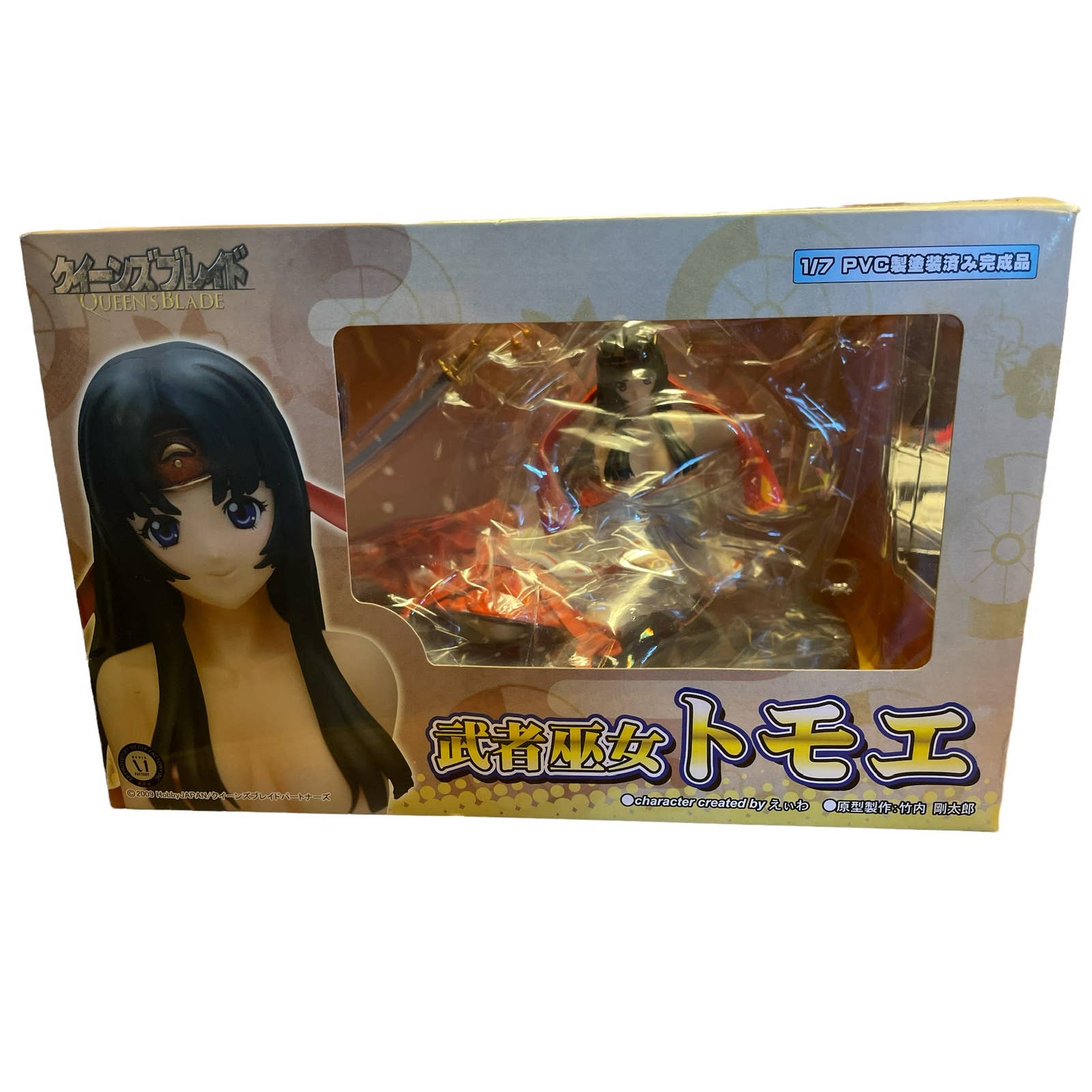 Griffon Enterprise Queen’s Blade Tomoe Musha-Miko 1/7 Scale PVC Figure New