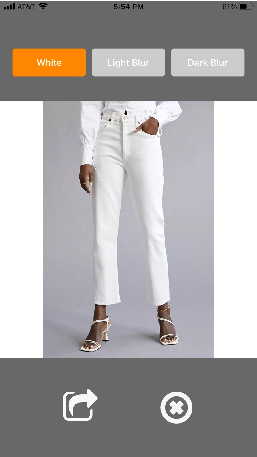 AGOLDE Riley High-Rise Straight Crop Jeans