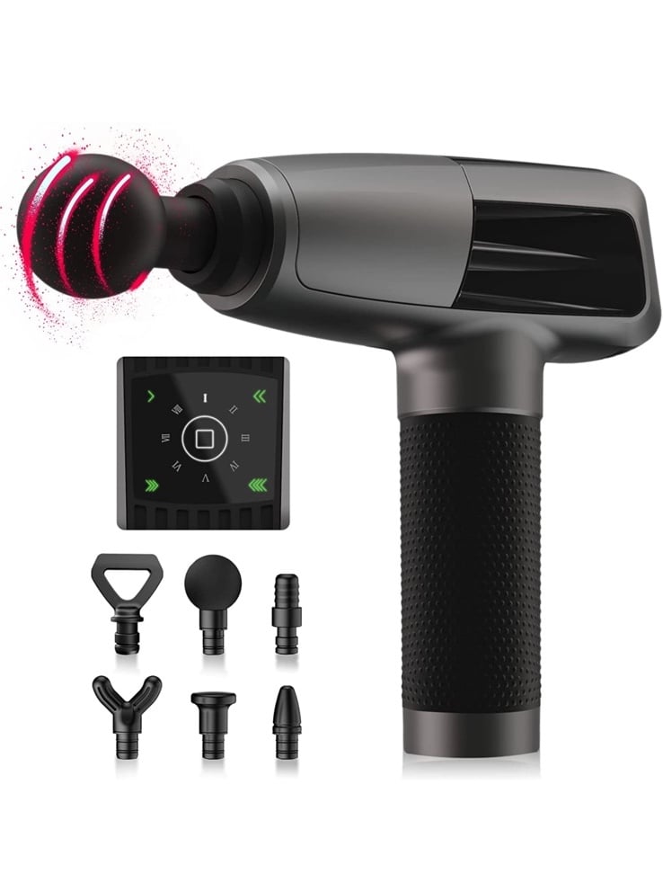 Massage Gun Deep Tissue - Portable Handheld Muscle Massager for Pain Relief,