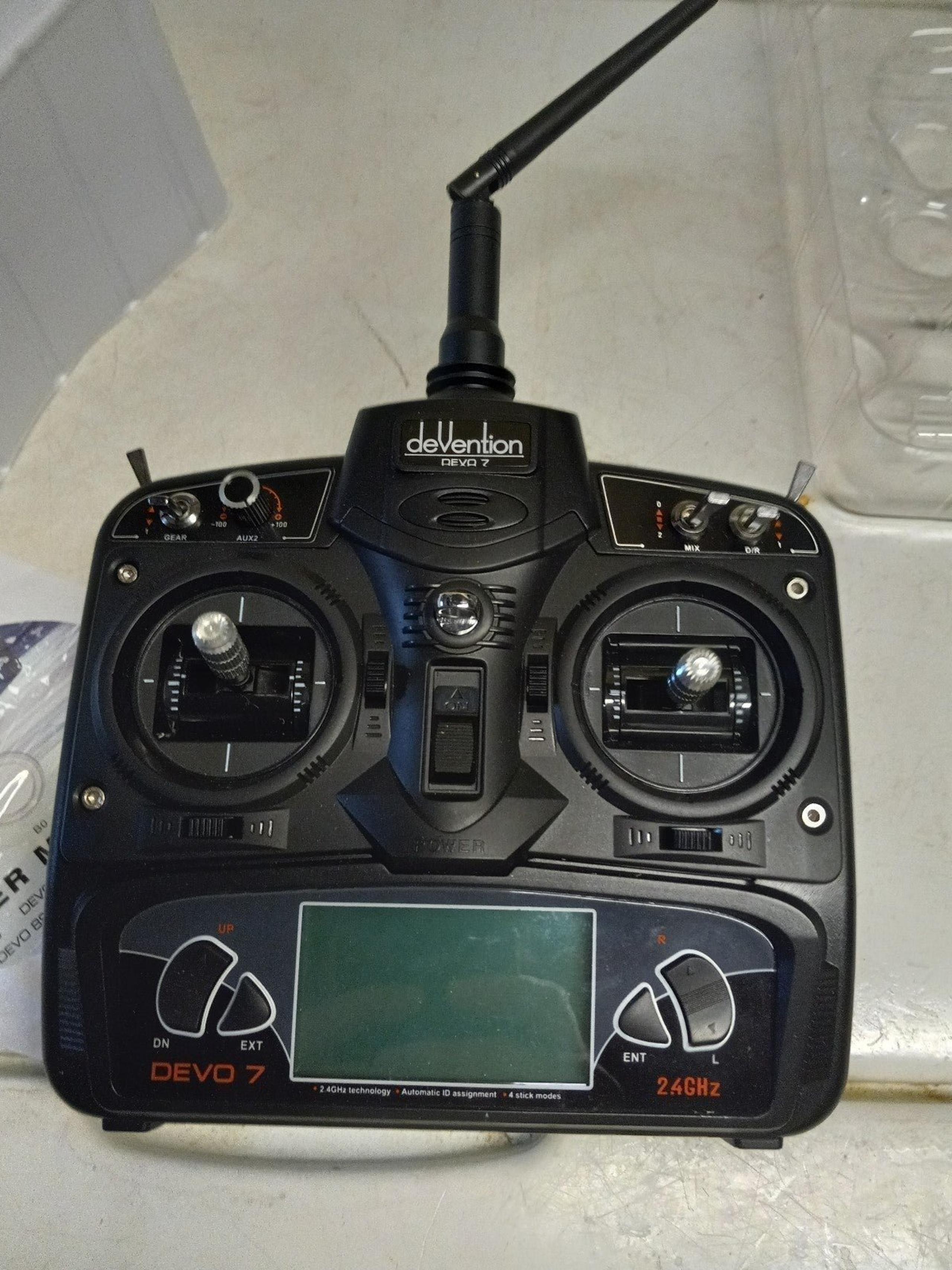 Walkera Devention DEVO 7 2.4GHz 7-channel  Transmitter Without Receiver(RC Cntr)