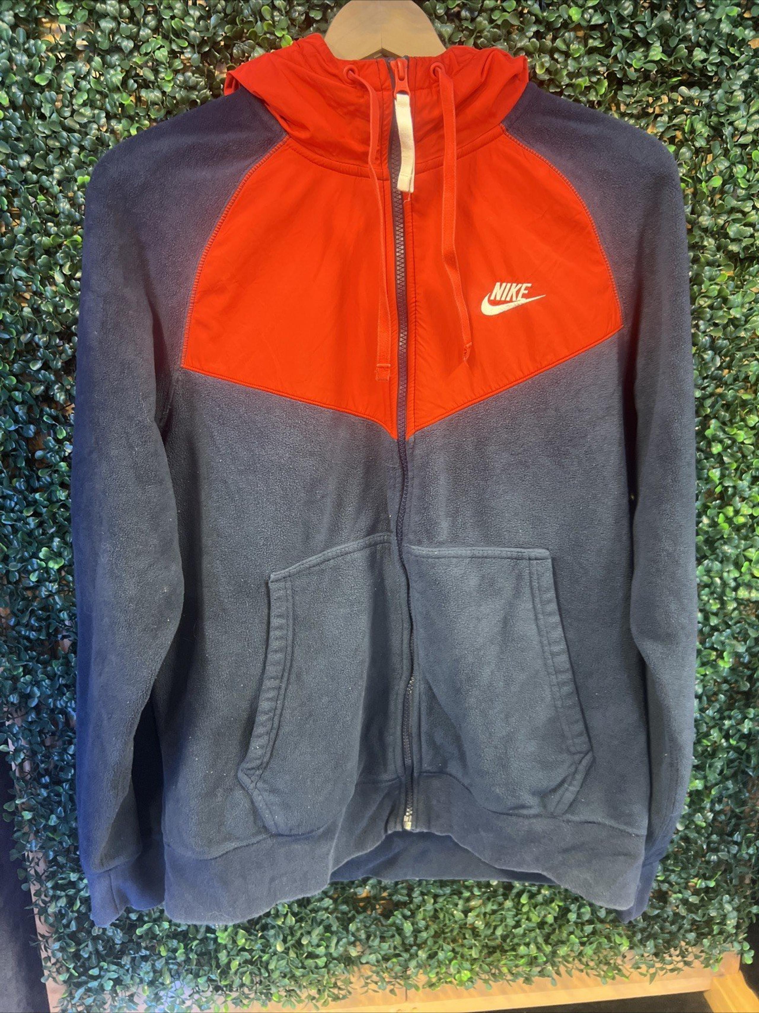 Nike Fleece Jacket Mens Size Medium