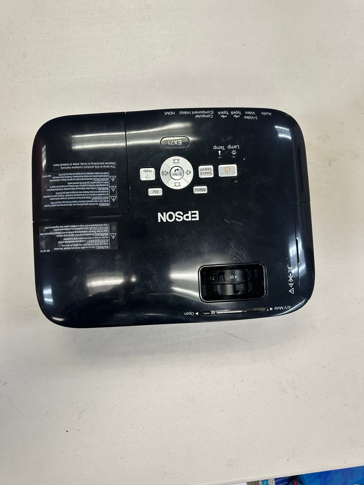 EPSON LCD Projector EX71 H310A