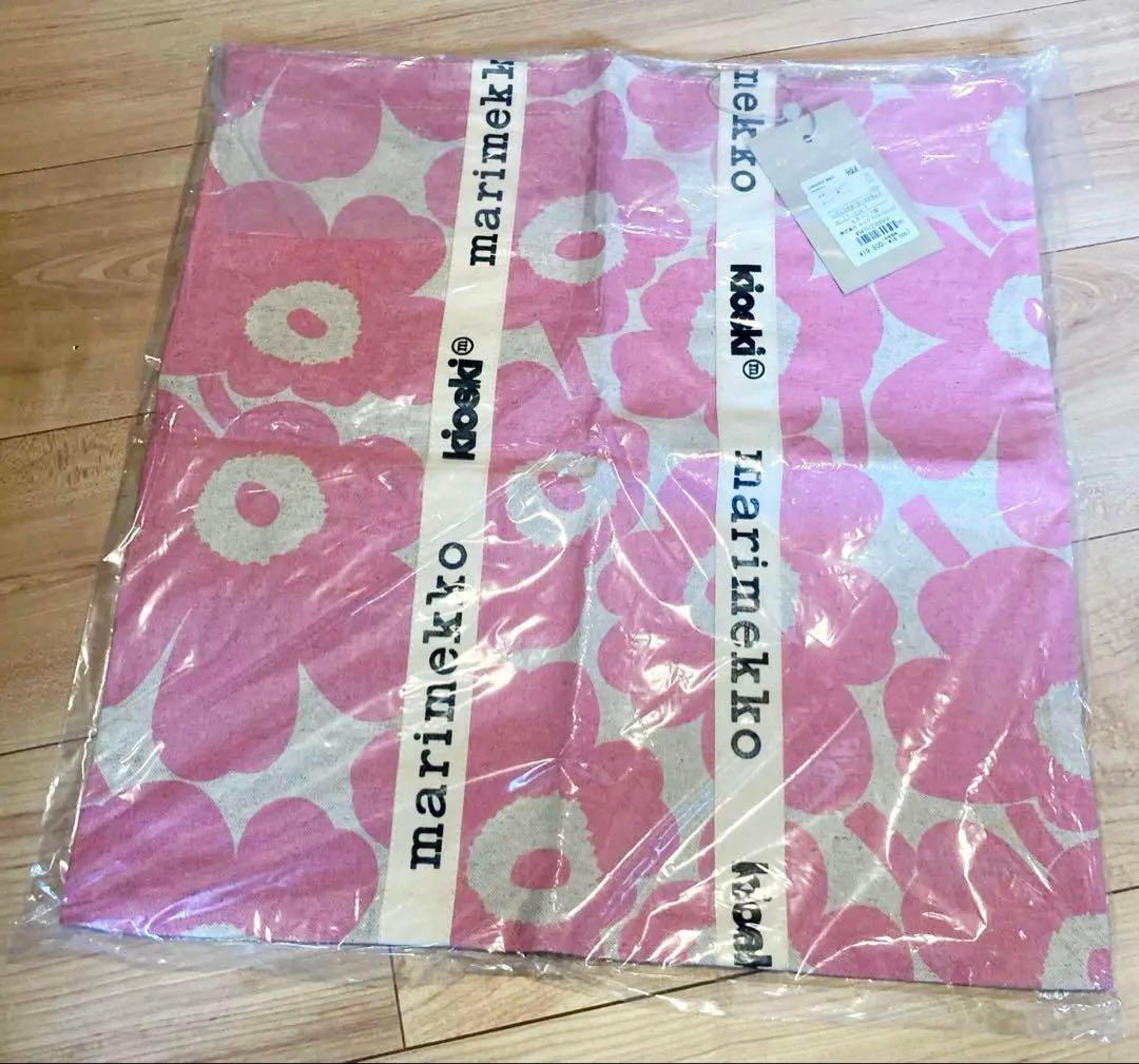 Flower Pattern Unikko Tote Bag - Marimekko