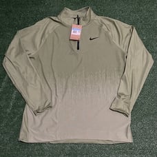 Nike Dri-FIT ADV Tour 1/2 Zip Golf Top Mens Med FD5833-386 Green