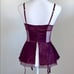 Victoria’s Secret Peplum Babydoll Bustier Cami