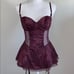 Victoria’s Secret Peplum Babydoll Bustier Cami