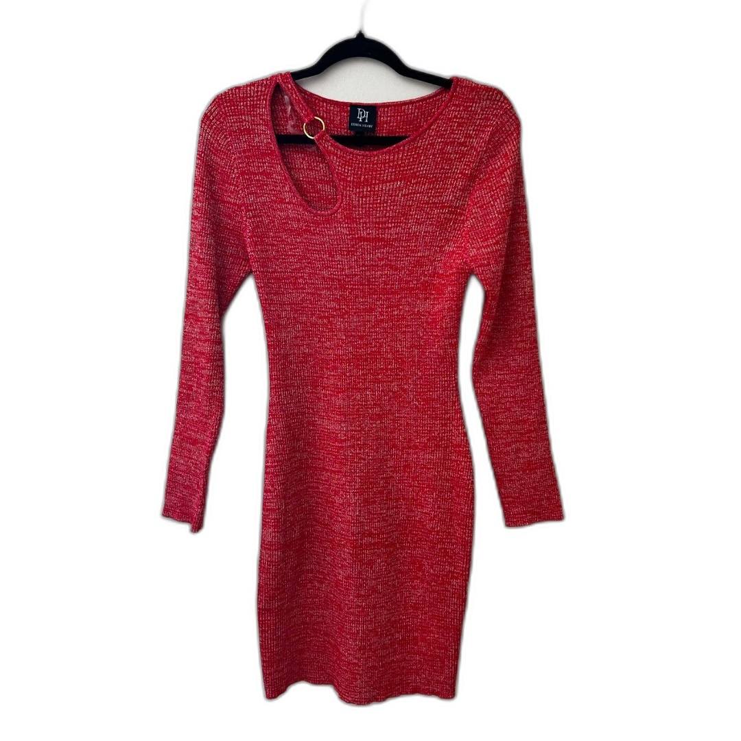 Derek heart sweater dress new arrivals