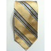 NWT 65.00 TOMMY HILFIGER MENS NEW YELLOW 100%SILK STRIPED NECKTIE WIDTH:3 3/4