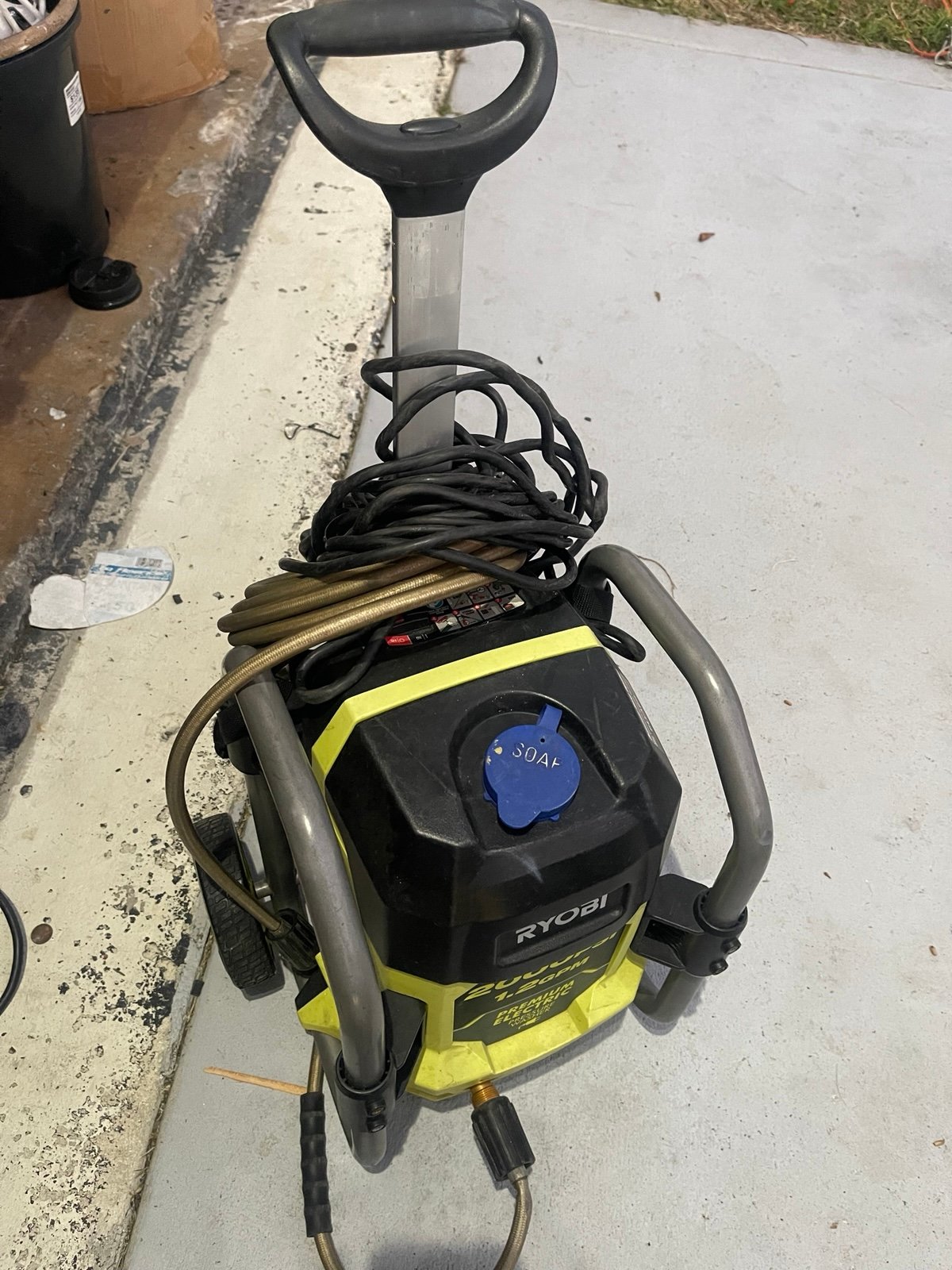 Pressure cleaner ryobi