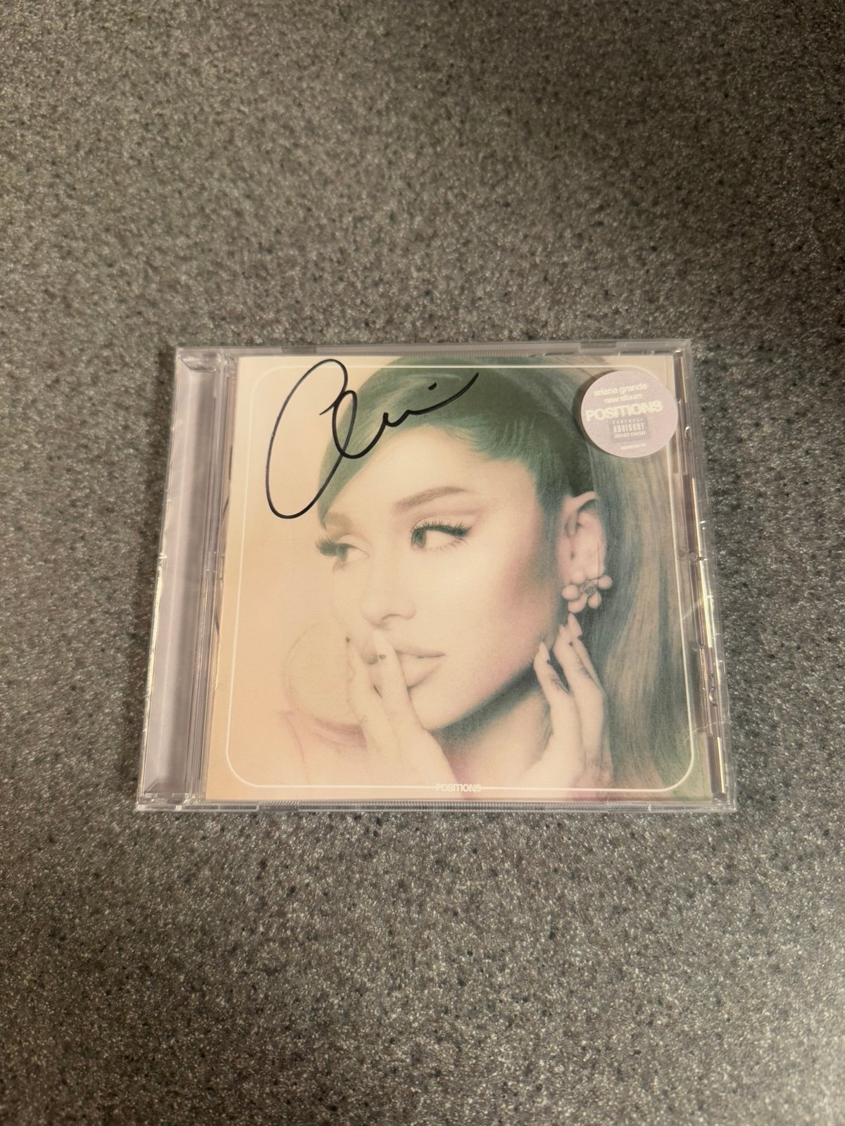 Ariana Grande Signed Positions CD