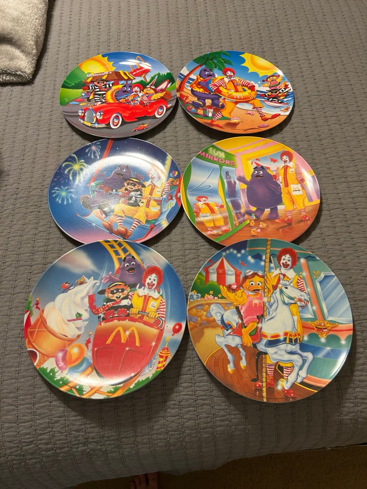 McDonald’s Vintage Plate Set
