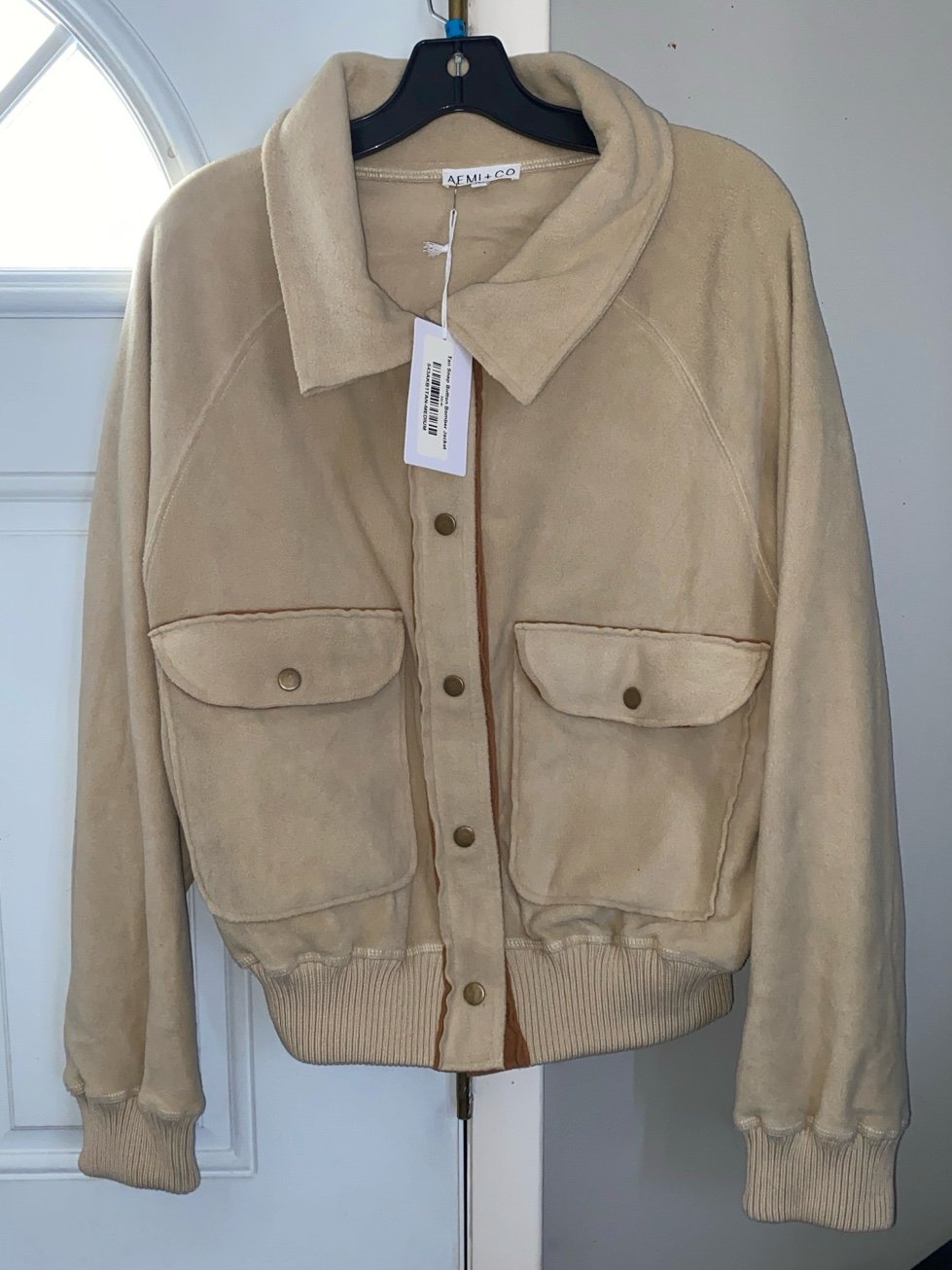 NWT- AEMI & Co Bomber Jacket