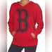 Victoria’s Secret Pink w/ 5th & Ocean RARE red Boston Red Sox drawstring hoodie