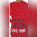 Victoria’s Secret Pink w/ 5th & Ocean RARE red Boston Red Sox drawstring hoodie