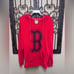 Victoria’s Secret Pink w/ 5th & Ocean RARE red Boston Red Sox drawstring hoodie