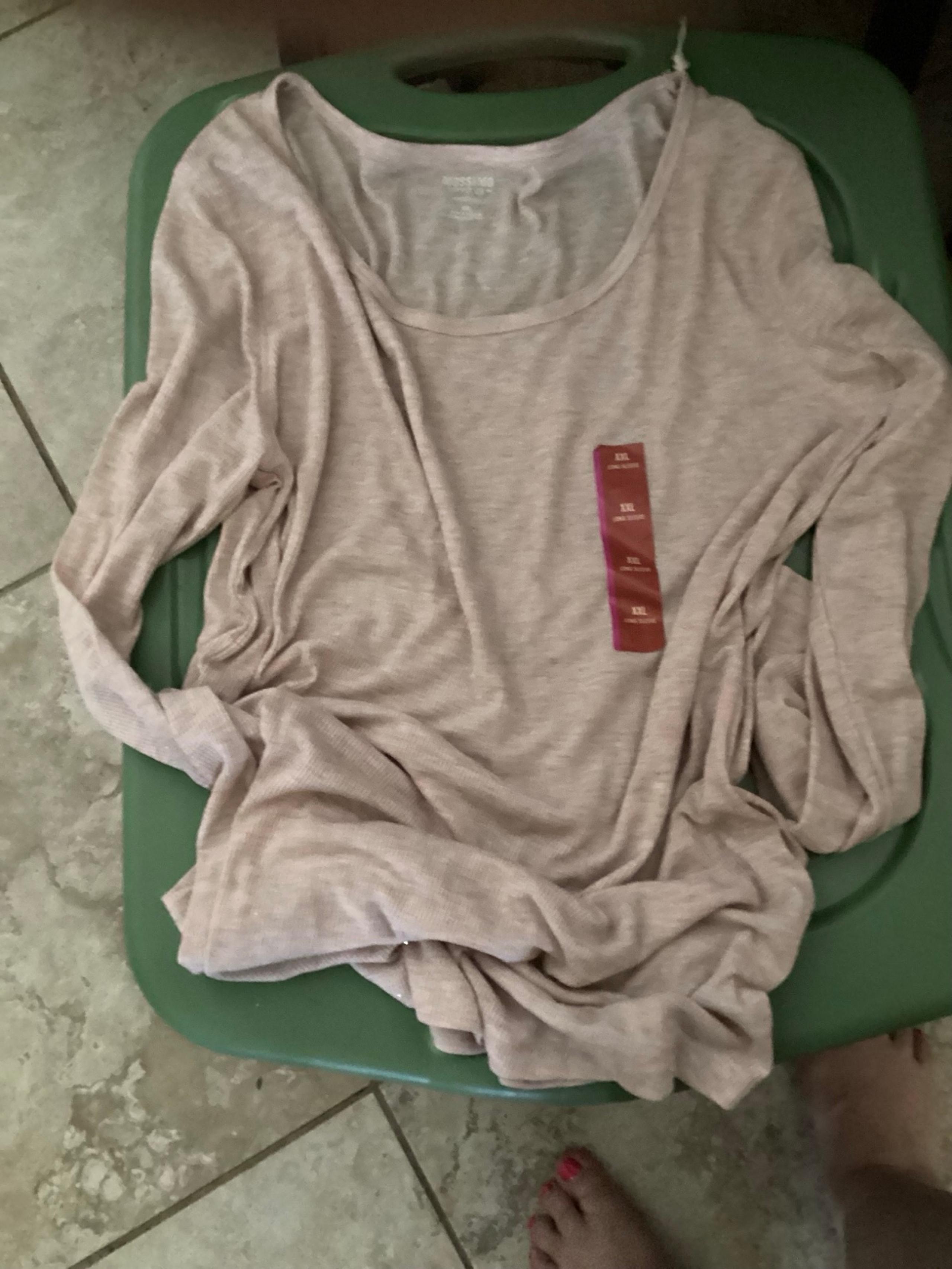Womens nwt long sleeve tee xxl