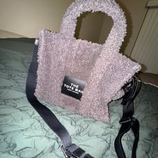 The Tote Bag Marc Jacobs Medium Teddy Grey