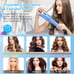 Auto Hair Curler, Automatic Curling Iron Wand with 1 Large Rotating Barrel
