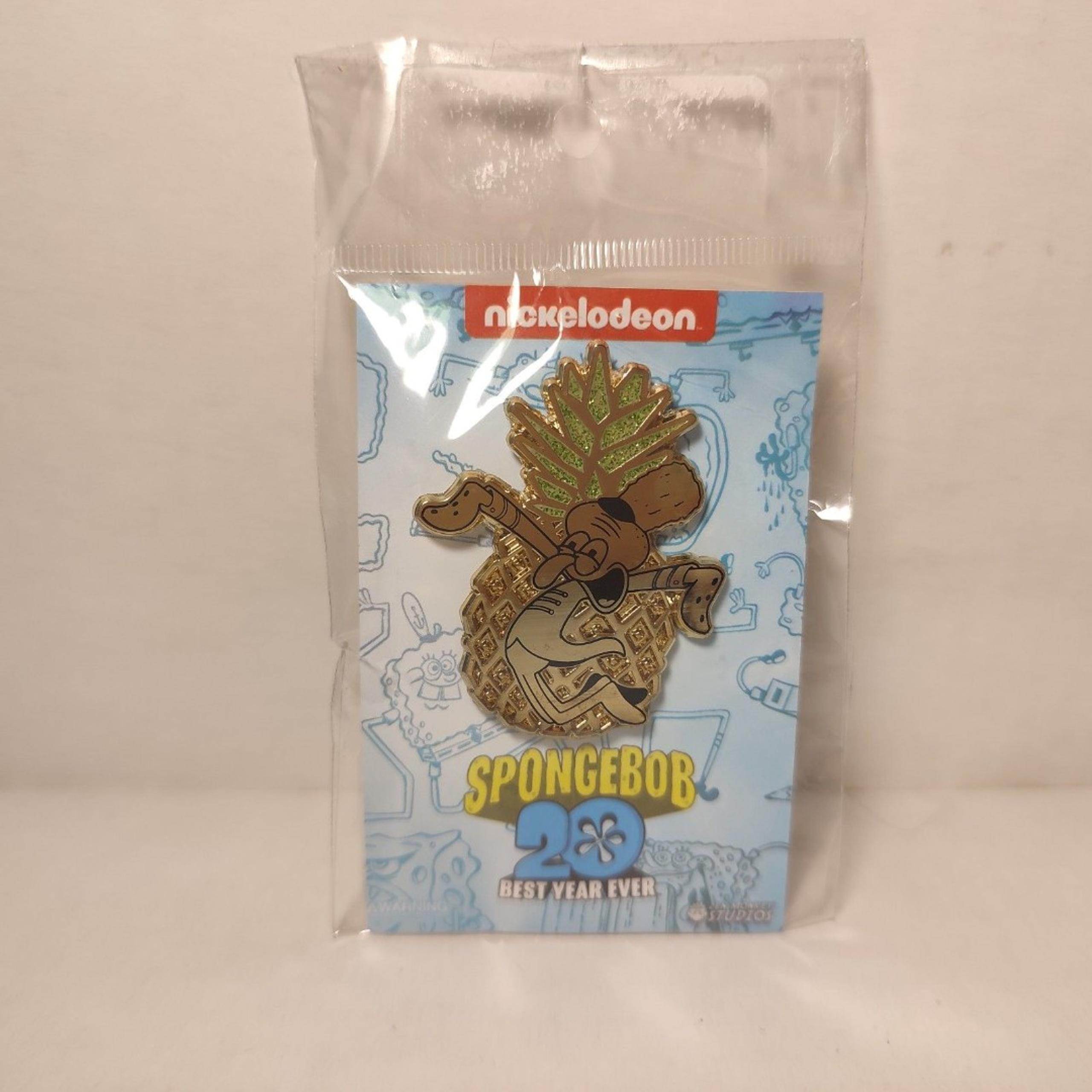 Spongebob Squarepants Squidward Tentacles Band Camp Enamel Pin Official Badge
