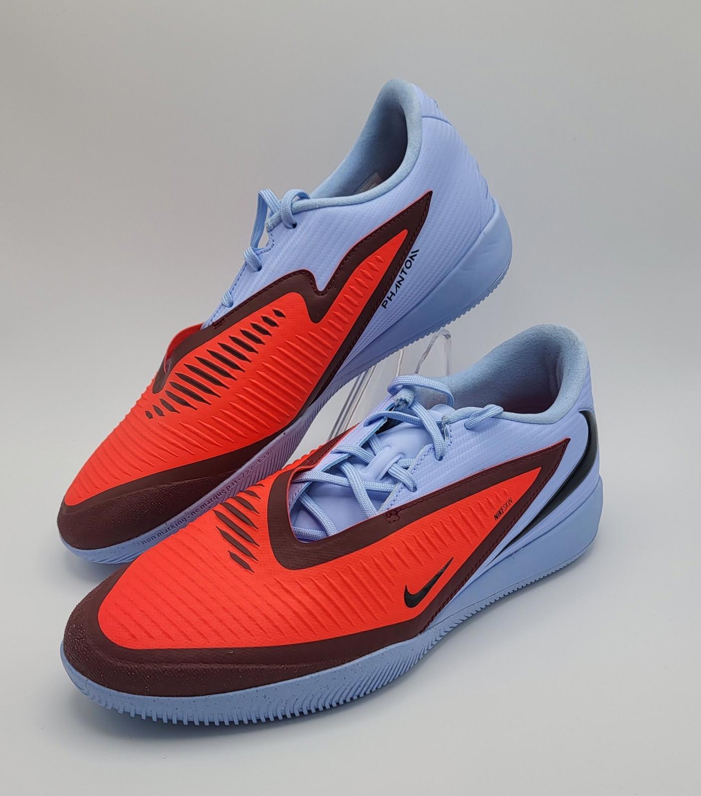 Nike Phantom 6 Low Academy Men's Indoor Soccer Shoes Royal Tint HQ2319-400 Sz 9