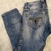 Rock revival women Capri jean pant low rise