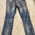 Rock revival women Capri jean pant low rise