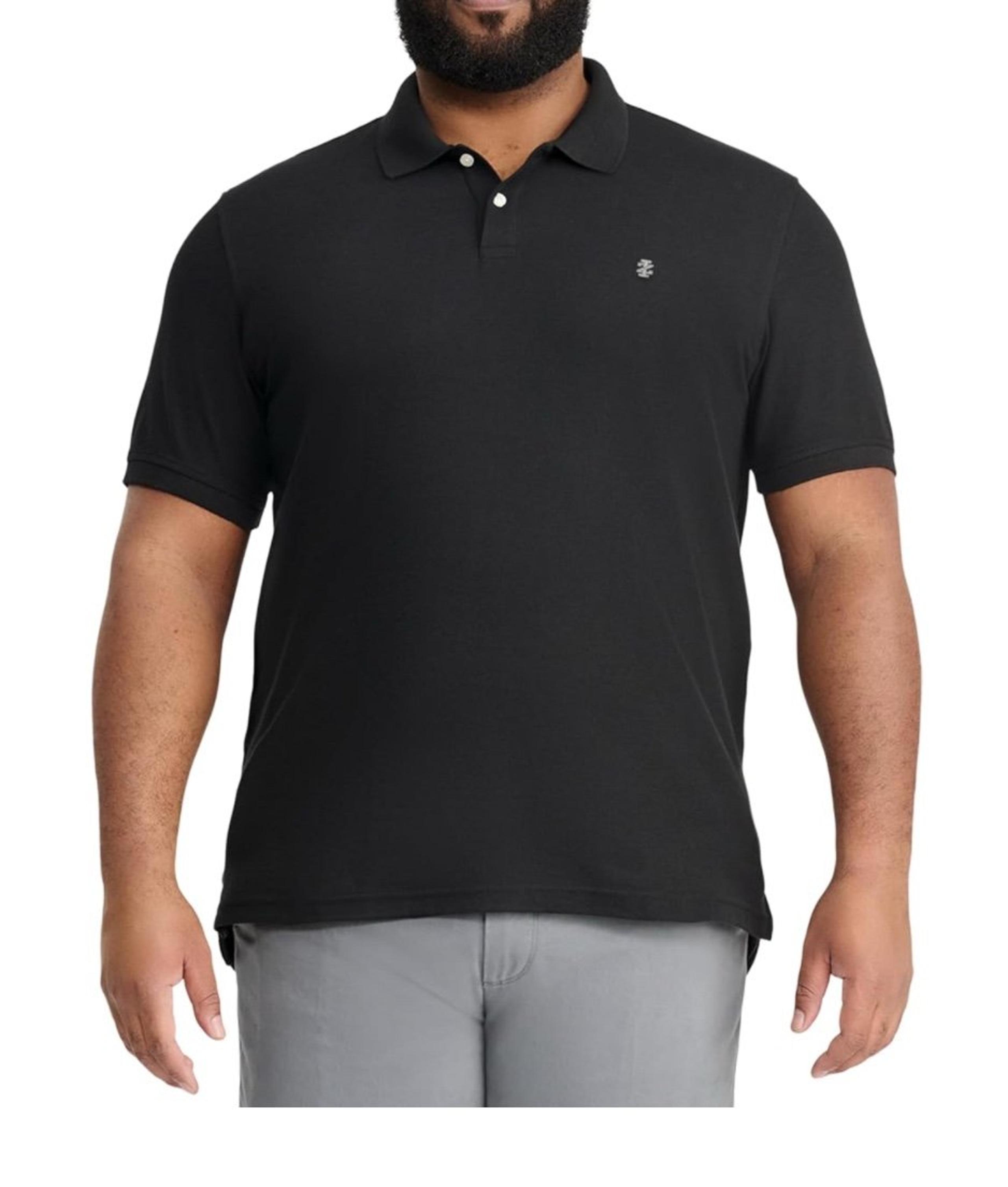 IZOD Men's Big and Tall Advantage Performance Short Sleeve Polo Shirt