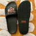 Polo Ralph Lauren Men Cayson TIGER Head Olive Green Slide Sandals US 12