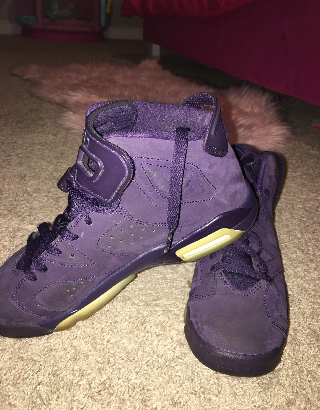 Purple Jordans