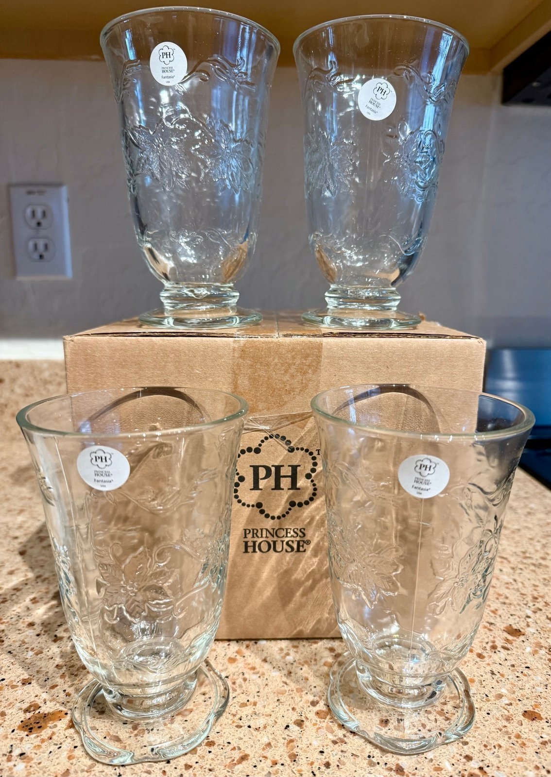 Princess House glasses