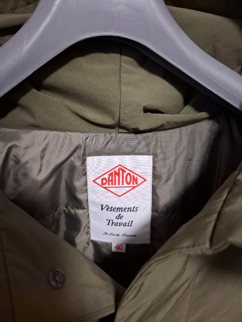 洋服通販 - 新作アイテムを Danton INSULATION HOODED COAT Size 40 OLIVE ジャケット・アウター