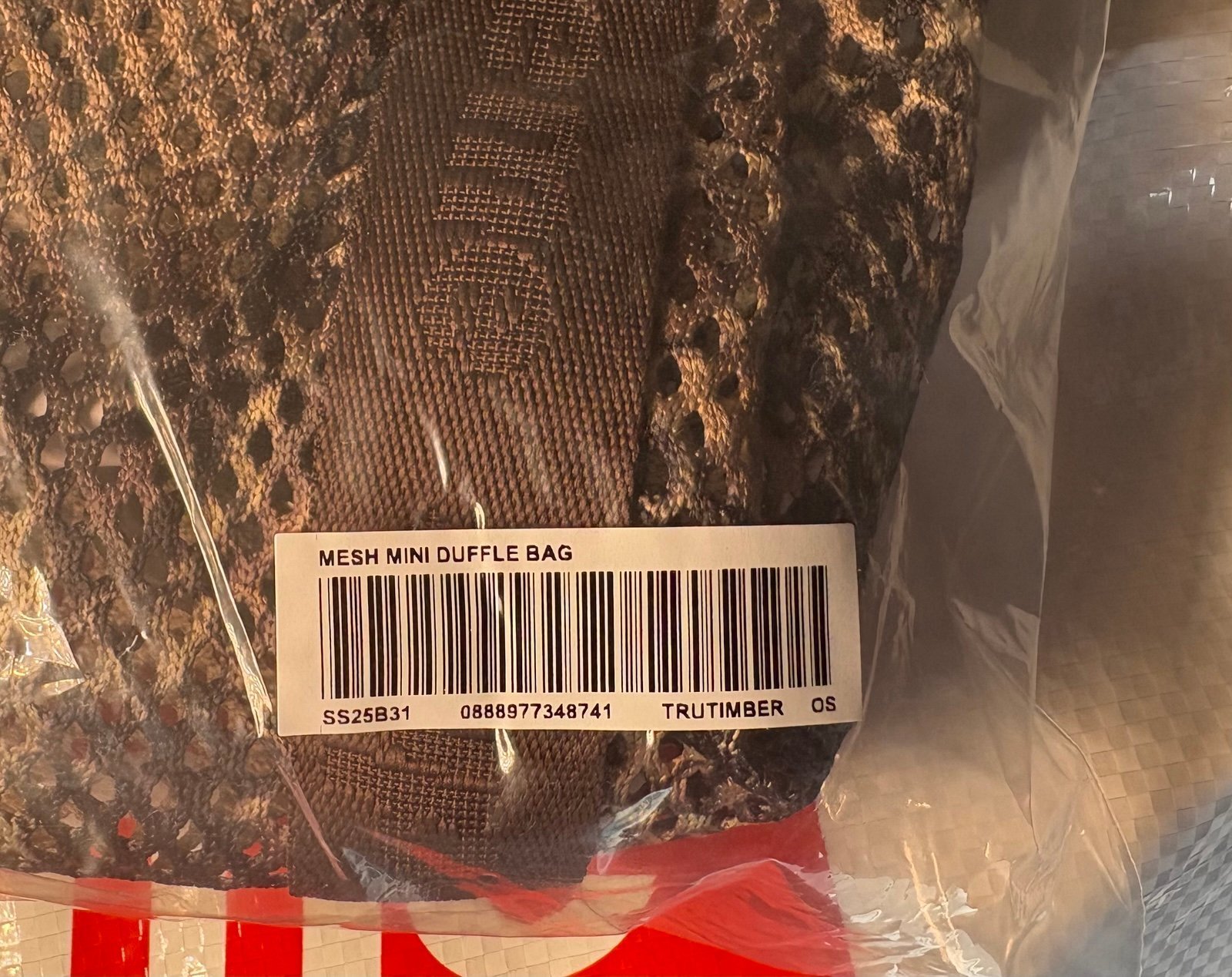 Supreme Mesh Mini Pouch (SS25) - $30